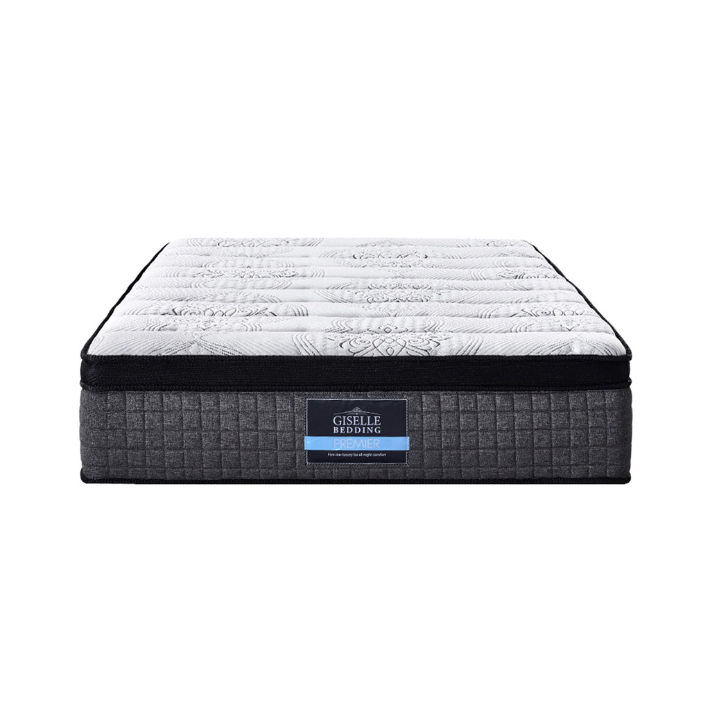 Giselle Bedding 34cm Mattress 9 Zone Latex Foam King