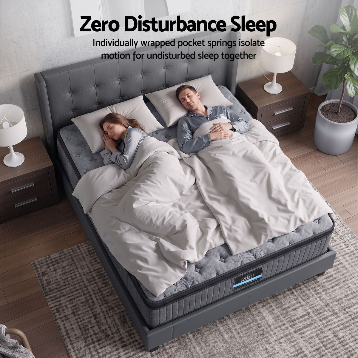 Bed Mattress Giselle 34cm Queen