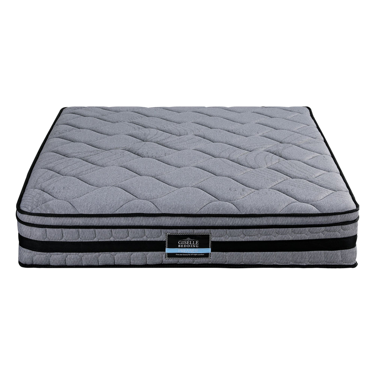 Giselle Bedding 34cm King Mattress Hybrid, Pocket Spring Bed Mattress